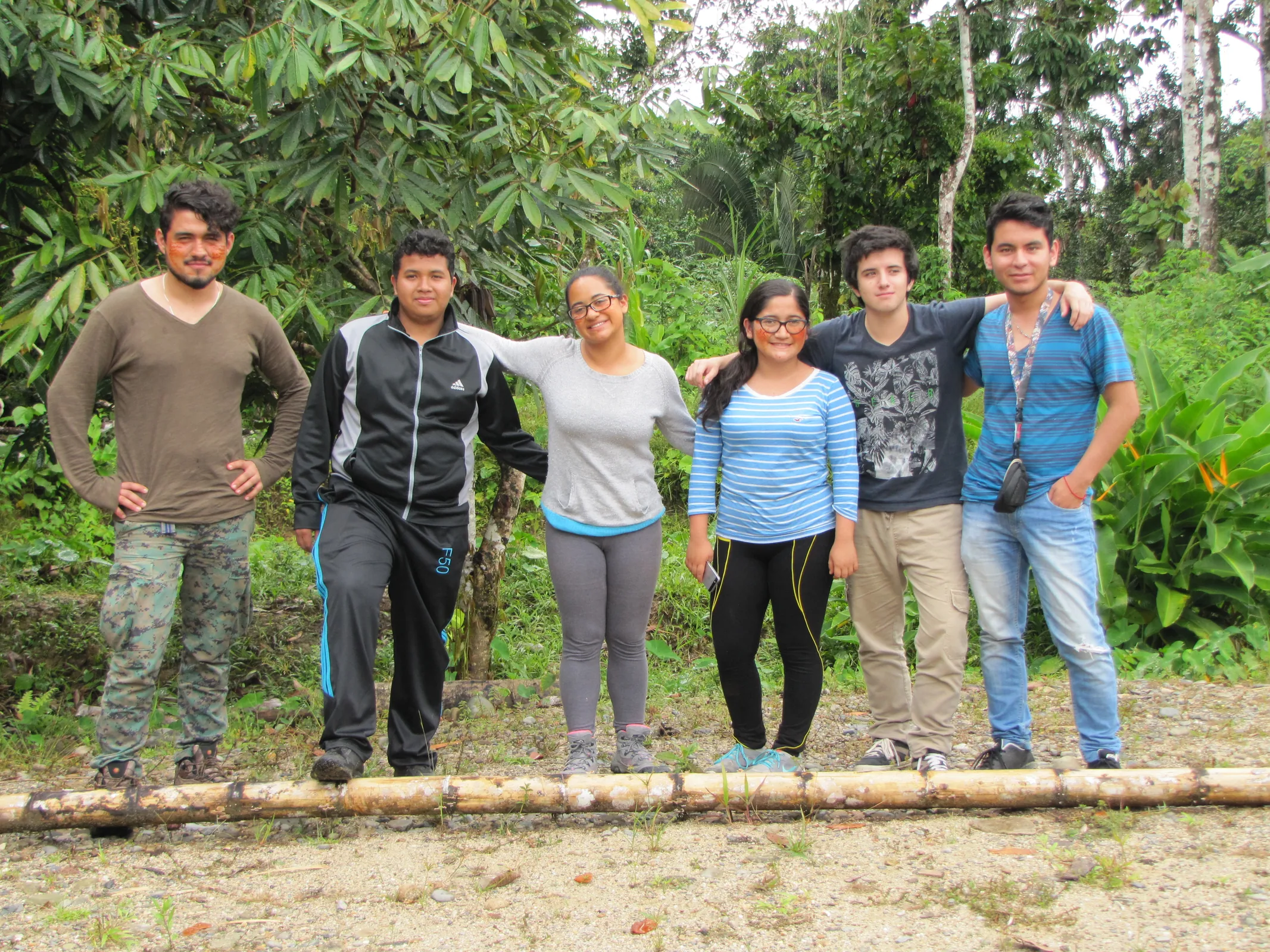 Rikuna field team in the Amazon